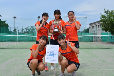 女子　中学　テニス かえつ有明 - 嘉悦大学